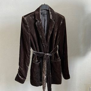 Ann Taylor Velvet Blazer